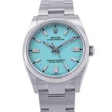 Load image into Gallery viewer, ROLEX Oyster Perpetual 36 W36mm Stainless Steel Turquise Blue Dial126000
