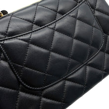 Load image into Gallery viewer, CHANEL Top Handle Mini Flap Bag BlackAS4654 Lambskin Size Mini
