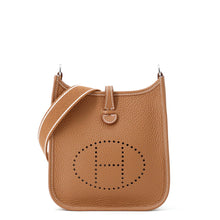 Load image into Gallery viewer, HERMES Evelyne Gold Taurillon Clemence Size TPM
