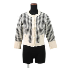将图像加载到图库查看器中，Dior Houndstooth Ensemble Size 34 White/Black354W05AM324 Cotton35% Polyester28% Nylon19%
