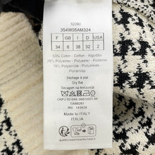 将图像加载到图库查看器中，Dior Houndstooth Ensemble Size 34 White/Black354W05AM324 Cotton35% Polyester28% Nylon19%
