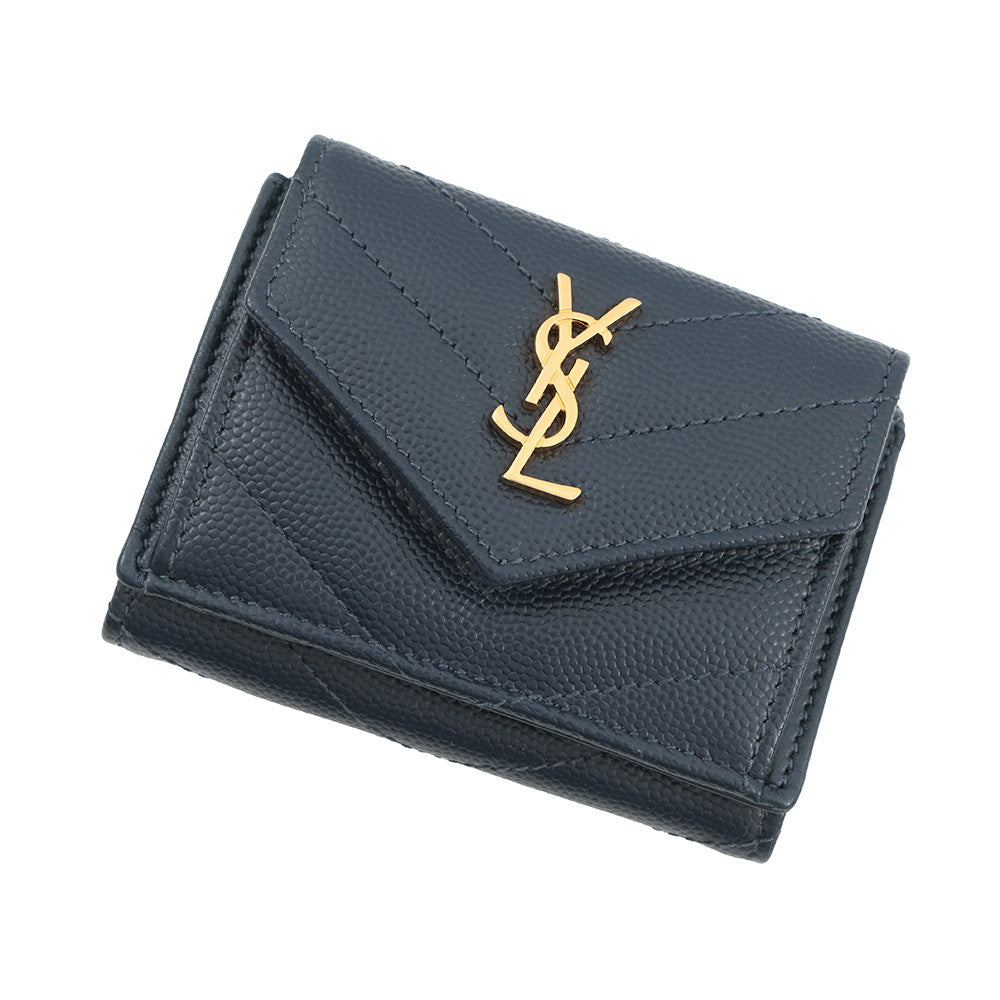 TRI-FOLD WALLETS– 标记为“SAINT LAURENT PARIS”– GALLERY RARE Global