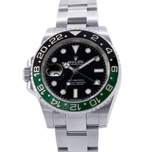 Load image into Gallery viewer, ROLEX GMT MasterⅡ W40mm Stainless Steel Black Dial126720VTNR
