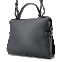 Load image into Gallery viewer, Delvaux Tempe 2way Bag Black Leather Size Mini
