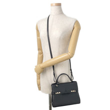 Load image into Gallery viewer, Delvaux Tempe 2way Bag Black Leather Size Mini
