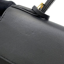 Load image into Gallery viewer, Delvaux Tempe 2way Bag Black Leather Size Mini
