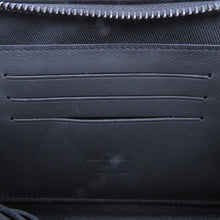 将图像加载到图库查看器中，LOUIS VUITTON Alpha Wearable Wallet NoirM59161 Grained Calf Leather LV Aerogram
