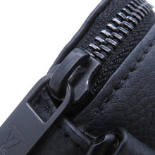 将图像加载到图库查看器中，LOUIS VUITTON Alpha Wearable Wallet NoirM59161 Grained Calf Leather LV Aerogram
