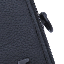 将图像加载到图库查看器中，LOUIS VUITTON Alpha Wearable Wallet NoirM59161 Grained Calf Leather LV Aerogram
