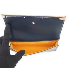 将图像加载到图库查看器中，GOYARD Monte Carlo Mini Case Shoulder Bag Navy BlueMONTE2MINTY12CL12P PVC Wood
