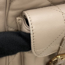 Load image into Gallery viewer, Dior Caro Macrocannage Backpack PowderBeigeM6301UNOZ Lambskin Size Medium
