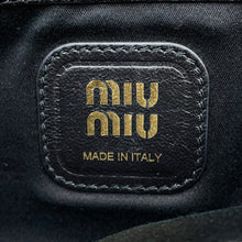 Load image into Gallery viewer, MIUMIU Joie Shoulder Bag Black5BG303 Nappa Leather
