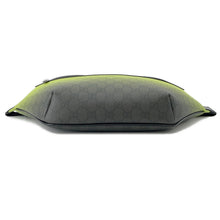 Load image into Gallery viewer, GUCCI Chroma Large Belt Bag Light Green/Black835810 GG Supreme Leather
