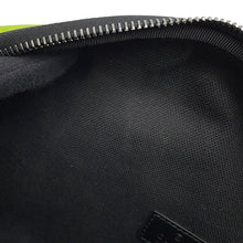Load image into Gallery viewer, GUCCI Chroma Large Belt Bag Light Green/Black835810 GG Supreme Leather
