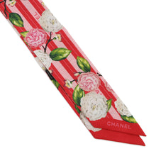 Load image into Gallery viewer, CHANEL Slim Bandeau RedAAB695 Silk100%
