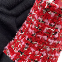 Load image into Gallery viewer, CHANEL slingback shoes Red/Pink/BlackG46865 Tweed Size 36 1/2C
