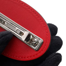 Load image into Gallery viewer, HERMES Evelyne Barrette Size PM Rouge Ladue Swift Leather
