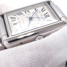 将图像加载到图库查看器中，CARTIER tank mast XL H41mmxW31mm Stainless Steel Silver DialWSTA0053

