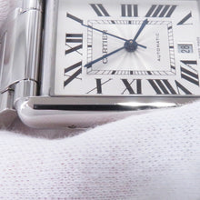 将图像加载到图库查看器中，CARTIER tank mast XL H41mmxW31mm Stainless Steel Silver DialWSTA0053
