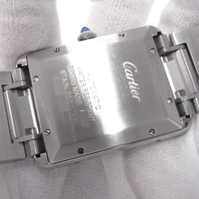 将图像加载到图库查看器中，CARTIER tank mast XL H41mmxW31mm Stainless Steel Silver DialWSTA0053
