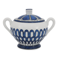Load image into Gallery viewer, HERMES Sugar pot White/Blue Porcelain
