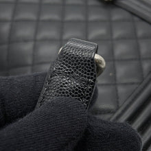 Load image into Gallery viewer, CHANEL Boy Chanel ChainShoulder Bag BlackA67086 Caviar Leather Size 25
