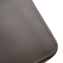 将图像加载到图库查看器中，HERMES Zip Ango 2 Chaine d'Ancre Gris Meyer Evercolor
