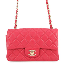 Load image into Gallery viewer, CHANEL Mini Matelasse ChainShoulder Bag PinkA69900 Lambskin Size 20
