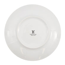 Load image into Gallery viewer, LOUIS VUITTON Constellation Set of 2 Dessert Plates White/BlueR95937 Porcelain
