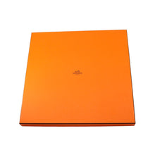 Load image into Gallery viewer, HERMES Round tray "Ozre color" PM Jaune Doll Willow Swift Leather Glass
