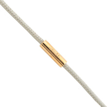 Load image into Gallery viewer, HERMES Loop Grand Necklace Beton Swift Leather Metal
