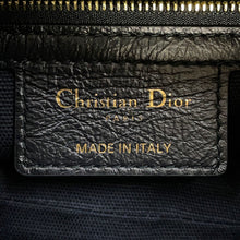 Load image into Gallery viewer, Dior Flat Macrocannage D-Journey Bag BlackM2416UNUO Calf Leather Size Small
