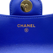 将图像加载到图库查看器中，CHANEL Matelasse Shoulder Bag BlueAP2200 Lambskin Size Mini mini
