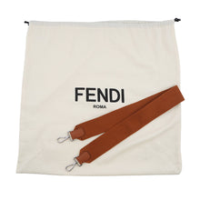 Load image into Gallery viewer, FENDI Logo 2WAY Tote Bag White/Brown7VA591 Canvas Leather
