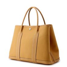 Load image into Gallery viewer, HERMES Garden Party Natural Sable Toile Officier Negonda Leather Size PM
