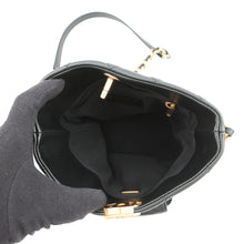 将图像加载到图库查看器中，CHANEL Chain Shoulder Bag with Matelasse Pouch BlackAS3946 Lambskin
