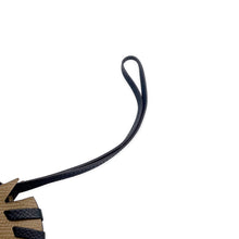 Load image into Gallery viewer, HERMES Cheval Tresse Bag Charm Poussiere/Black Epsom
