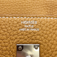 将图像加载到图库查看器中，HERMES Birkin Natural Sable Togo Leather Size 25
