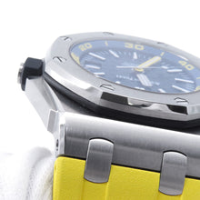 将图像加载到图库查看器中，Audemars Piguet Royal Oak Offshore Diver W42mm Stainless Steel Rubber Blue Dial15710ST.OO.A027CA.01
