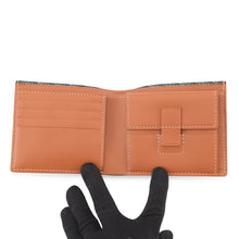 Load image into Gallery viewer, GOYARD Herringbone Saint-Florentin Bifold Wallet Black/BrownAPM110 PVC/Leather
