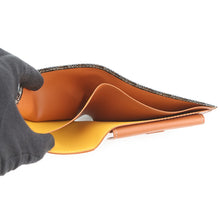 Load image into Gallery viewer, GOYARD Herringbone Saint-Florentin Bifold Wallet Black/BrownAPM110 PVC/Leather
