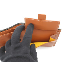 Load image into Gallery viewer, GOYARD Herringbone Saint-Florentin Bifold Wallet Black/BrownAPM110 PVC/Leather
