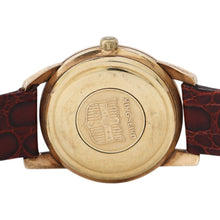 Load image into Gallery viewer, SEIKO King SEIKO 44KS 2nd model, earliest model W36mm Gold Plated Leather Silver Dial442000
