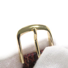 Load image into Gallery viewer, SEIKO King SEIKO 44KS 2nd model, earliest model W36mm Gold Plated Leather Silver Dial442000
