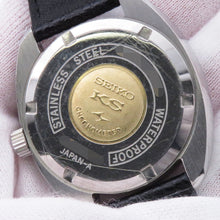 Load image into Gallery viewer, SEIKO King Seiko 45KS Superior Chronometer W37mm Stainless Steel Leather Silver Dial4502ｰ8010
