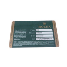 Load image into Gallery viewer, ROLEX Datejust W36mm Stainless Steel blue concentric Dial116200
