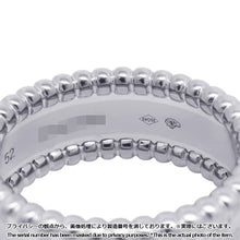 Load image into Gallery viewer, Van Cleef &amp; Arpels Perlée Senior Tulle Ring Size 52/#12VCARN32352/VCARN32300 18K White Gold
