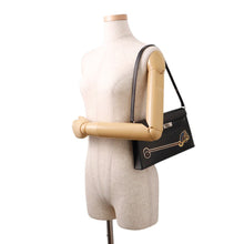 Load image into Gallery viewer, HERMES Kelly Elan Cheval du Bois Black Tadelakt Leather
