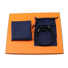 Load image into Gallery viewer, HERMES Kelly Elan Cheval du Bois Black Tadelakt Leather
