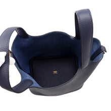 Load image into Gallery viewer, HERMES Picotin Lock Blue Nuit Taurillon Clemence Size PM

